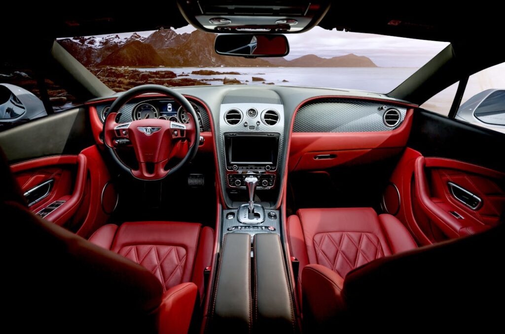 A cars interior